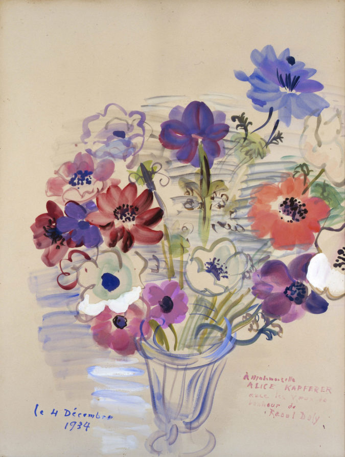 Anémones Dans Un Vase