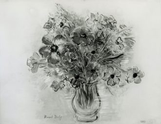 Vase d'anémones
