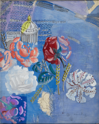 Le Panthéon. Esquisse pour une tapisserie de Beauvais