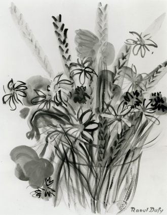 Bouquet de marguerites et de coquelicots