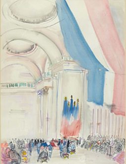 Les Funréailles Du Président Painlevé Au Panthéon