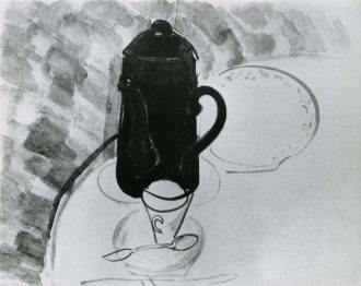 La cafetière verte