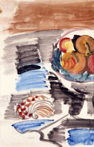 Compotier et coquillages