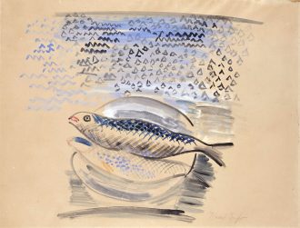 Nature morte au poisson