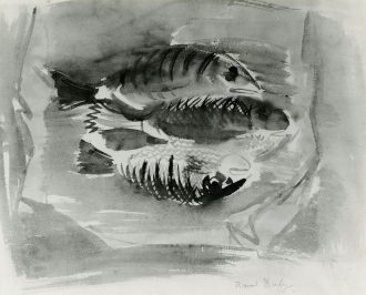 Nature morte aux poissons