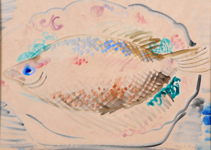 Nature Morte Au Poisson Ou Le Turbot