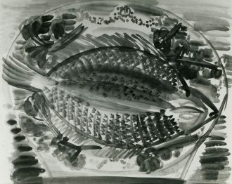 Plat de poissons