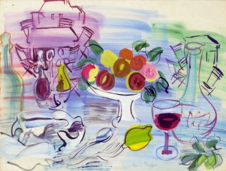 Nature morte au jardin