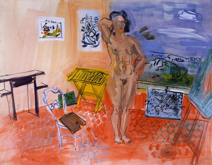 Nu Dans L'atelier De Vence