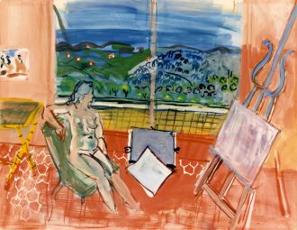 Nu dans l'atelier de Vence