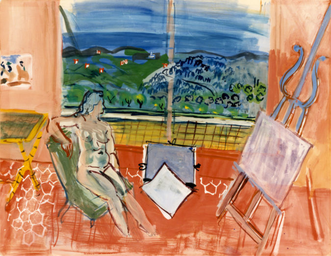 Nu Dans L'atelier De Vence