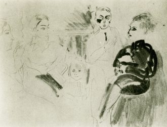 La famille de l'artiste