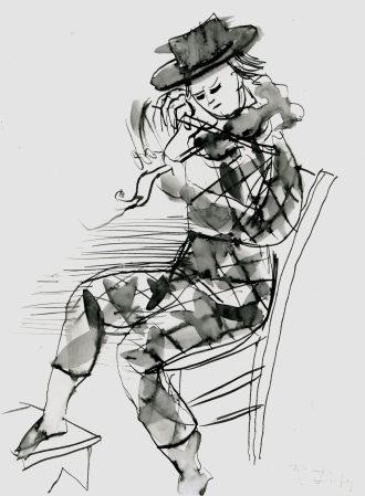 Arlequin à Venise
