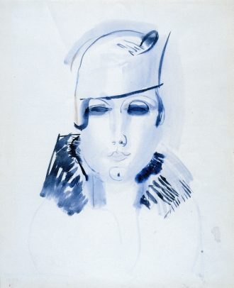 Madame Dufy au chapeau