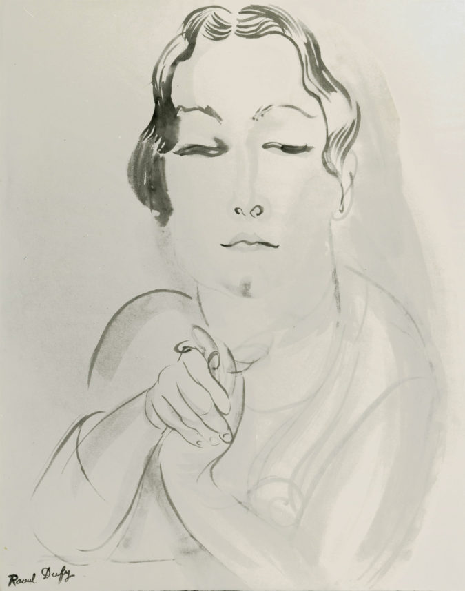 Portrait De Madame Dufy