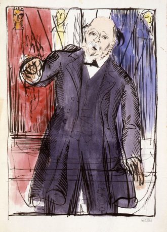 Portrait de Georges Clémenceau