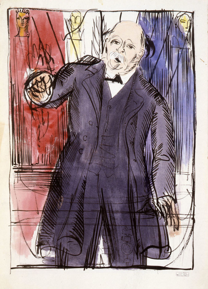 Portrait De Georges Clémenceau