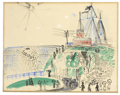 Le Sémaphore Ou L'entrée Du Port Du Havre