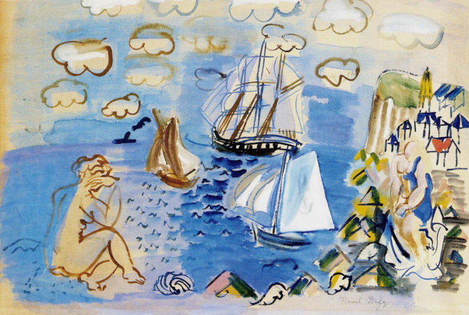 Plage De Sainte-Adresse Animée