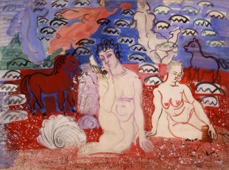 Naïades et chevaux