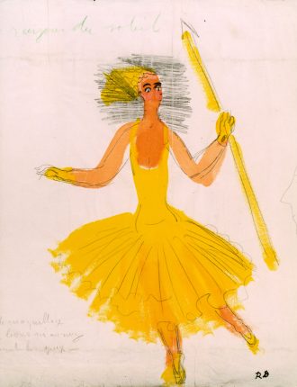 Danseuse jaune