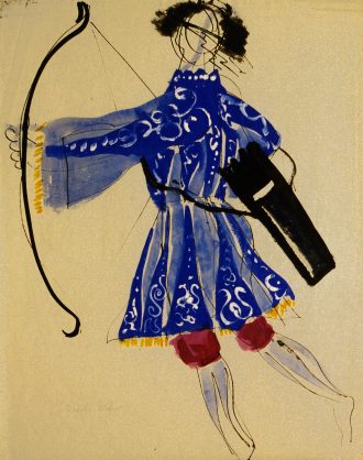 Danseur à l'arc