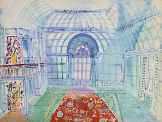 Projet de décor pour les Fiancés du Havre