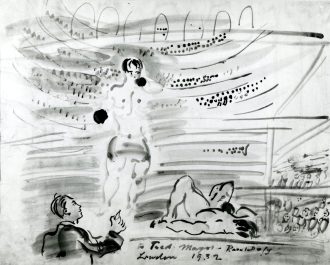 Primo Carnera et Cook au Royal Albert Hall