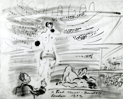Primo Carnera Et Cook Au Royal Albert Hall