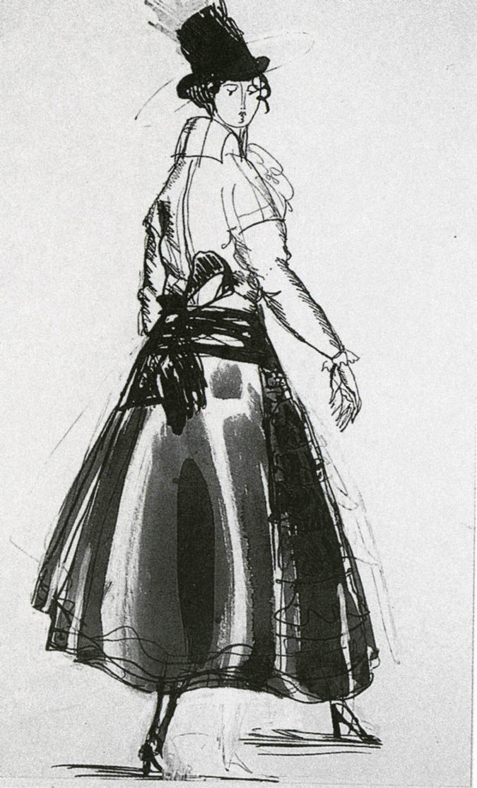 Projet De Robe Pour Paul Poiret