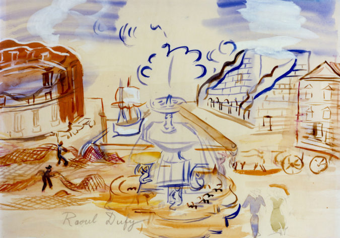 Composition à La Fontaine