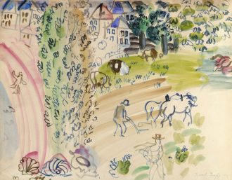 Composition - The Village Garden