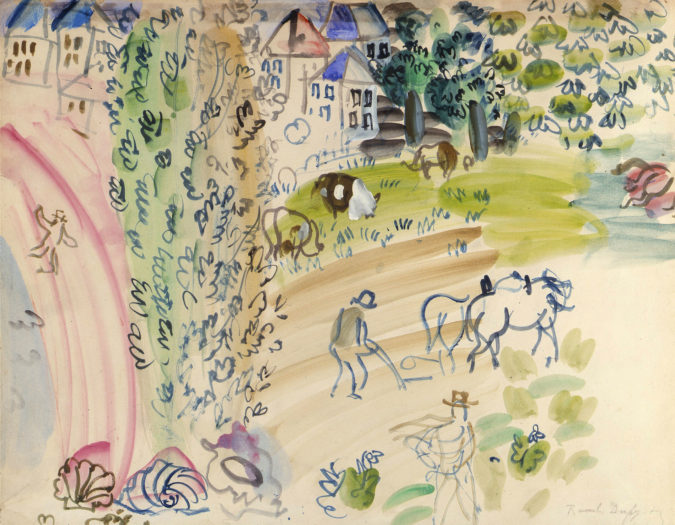 Composition - The Village Garden