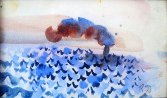 Vagues et vapeur