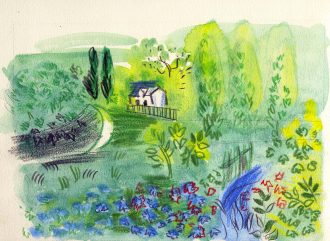 Paysage en Normandie