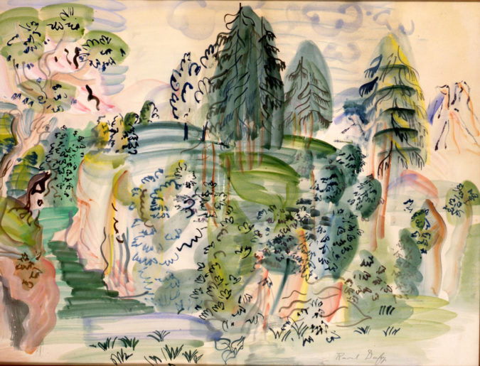 Étude Pour Le Bar Du Palais De Chaillot - Paysage