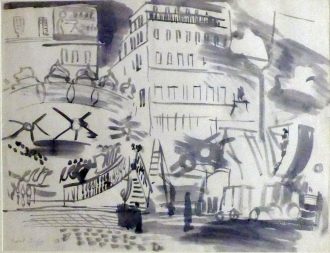 La fête à Montmartre