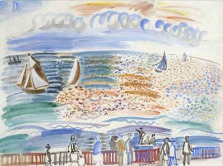 Promenade Au Bord De La Mer Au Havre