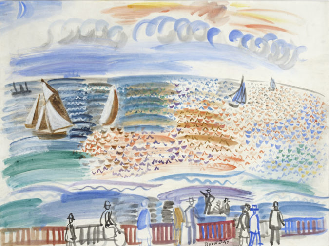 Promenade Au Bord De La Mer Au Havre
