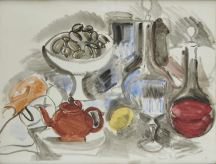 Nature Morte Au Compotier D'amandes