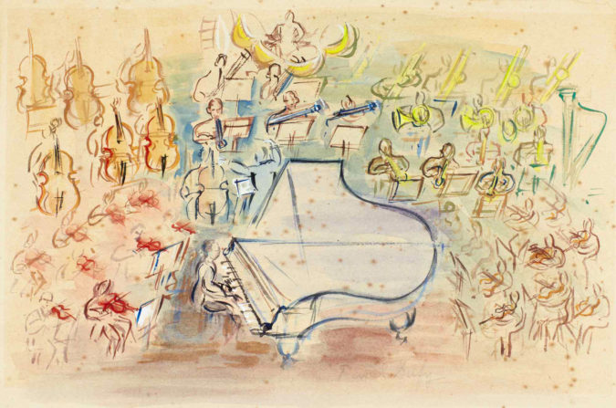 Étude Pour Orchestre à La Pianiste