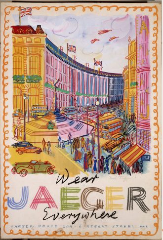 Publicité pour la maison Jaeger