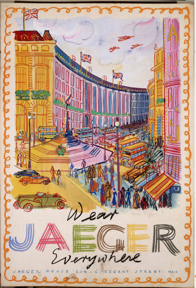 Publicité Pour La Maison Jaeger