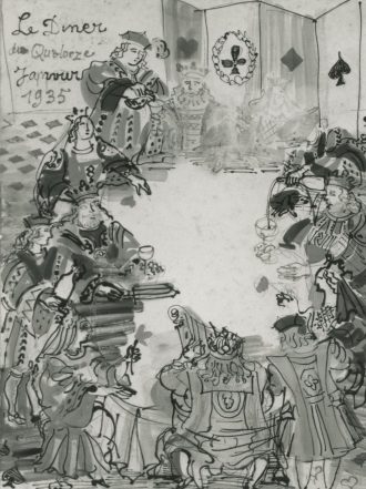 Dîner du 14 Janvier 1935