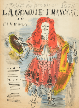 La comédie  Française au cinéma. Projet d'affiche