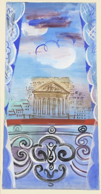 Fenêtre ouverte sur la Madeleine