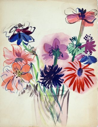 Pour un herbier, Bouquet d'anémones