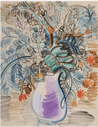 Bouquet de fleurs dans un vase