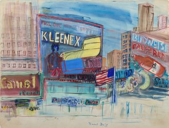 Panneaux d'affichages new-yorkais