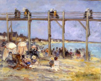 La plage de Sainte-Adresse